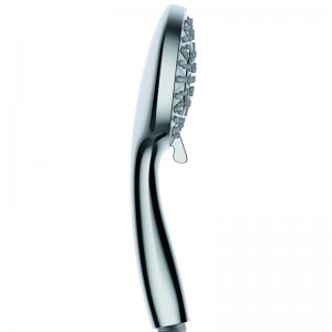 6F8180   ABS Handheld shower head  6 setting high pressure spa shower head for bathroom