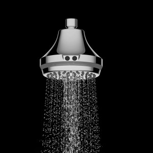 4F127 Smart Sensor Rain Shower Head With 4 Function with Colorful LED light  for Bathroom