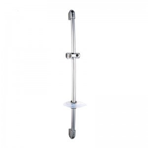 SR-1C Wall Mounted 31.7 Inches New Designed Brass Shower Slider Bar With Storage Plate And Handheld Shower Shower Bracket Bathroom Accessories