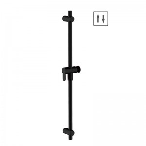 SR-24 29.5 Inch Stainless Steel Round Shower Slider Bar With Adjustable Handheld Shower Shower Bracket