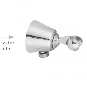 HD-4E Wall Mounted Brass Shower Head Bracket ,Upper water inlet