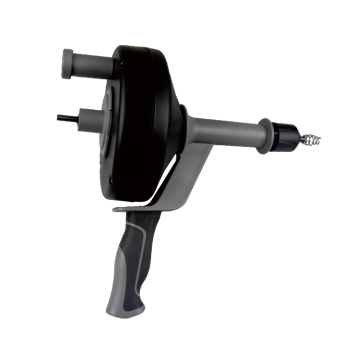 ST-003   6mm*6m Wire Drain Auger Handheld Drain Cleaner WITH Heavy duty carbon steel spring for Bathroom
