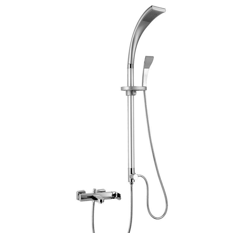 HL-2204 Stainless Steel  Shower Panel with Multi Function and height adjustable plate in bathroom with cUPC certificate