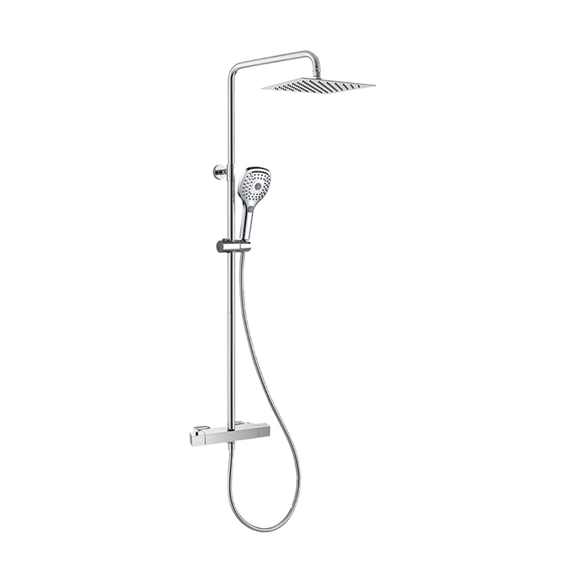 HL-3330 Wall mounted Brass multi Function Shower Column Combo with thermostatic mixer for Bathroom