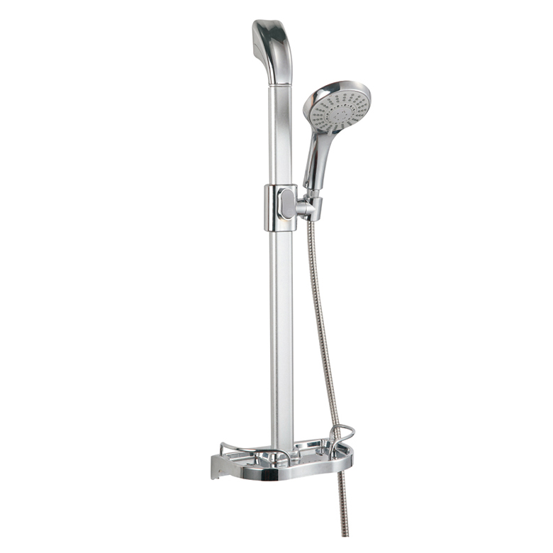 5F1668-SR4B Five Function Hand Shower on Al classical sliding rail for bathroom
