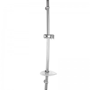 SR-1B Wall Mounted 31.7 Inches New Designed Brass Shower Slider Bar With Storage Plate And Handheld Shower Shower Bracket Bathroom Accessories