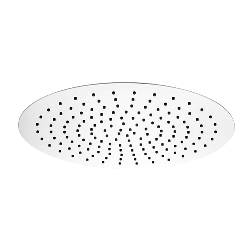 HL6304 16 inch Big Size Chromed Round Single Setting Ultra-thin 304 Stainless Steel High Pressure Soft Spray Rain Shower Head for Bathroom