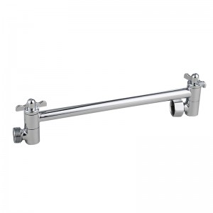 1U Wall Mounted 9 Inch Brass Shower Arm For Shower Head In Bathroom