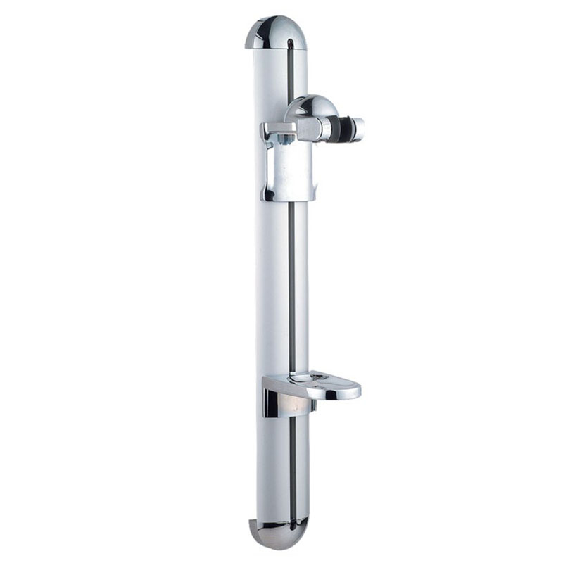SR-7 25 inch Al Slider Bar with adjustable handheld shower head holder and soap dish