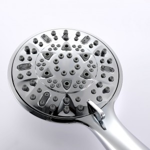 ZM8189 Magnetic Auto-Switch Dual Shower Head with handheld Spray Shower head Kit for Bathroom