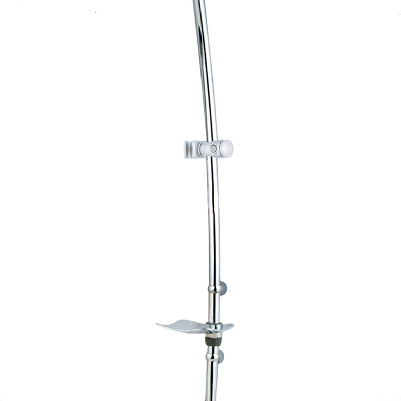 SR-1A  Wall Mounted New Designed Brass Shower Slider Bar With Dish And Handheld Shower Shower Bracket For Bathroom