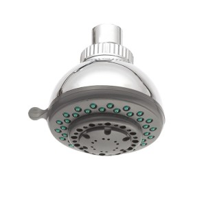 5F900 Wall mounted Plastic Chromed Multi Setting Rain Shower head For Bathroom