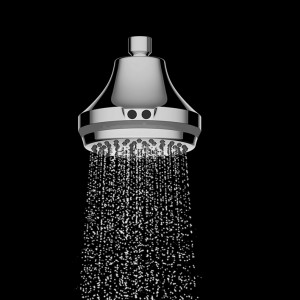 4F127 Smart Sensor Rain Shower Head With 4 Function with Colorful LED light  for Bathroom
