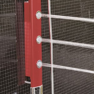HL-2419R  HUALE Al Red Multi Function Shower Panel for Bathroom