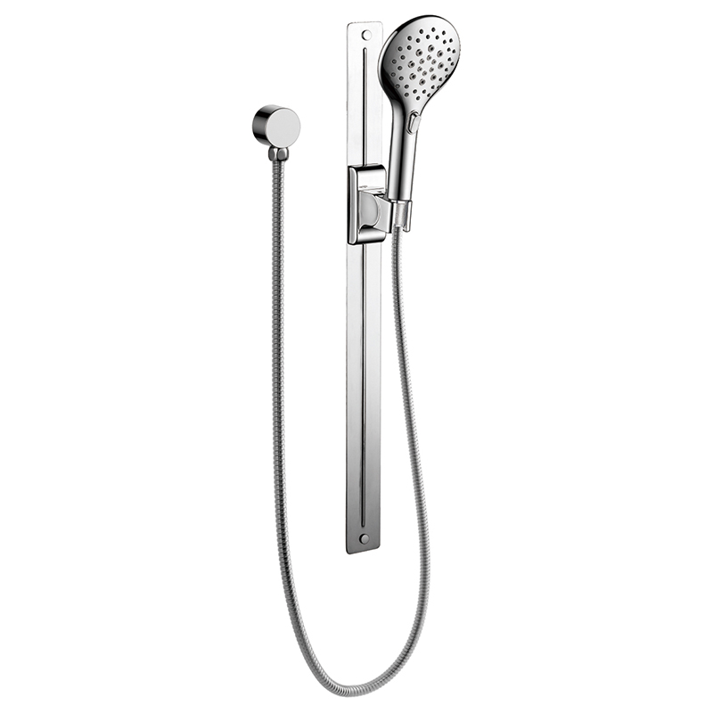 3F8858-SR22 Three Setting Hand Shower With Magnetic Sliding Bar Shower Set For Bathroom