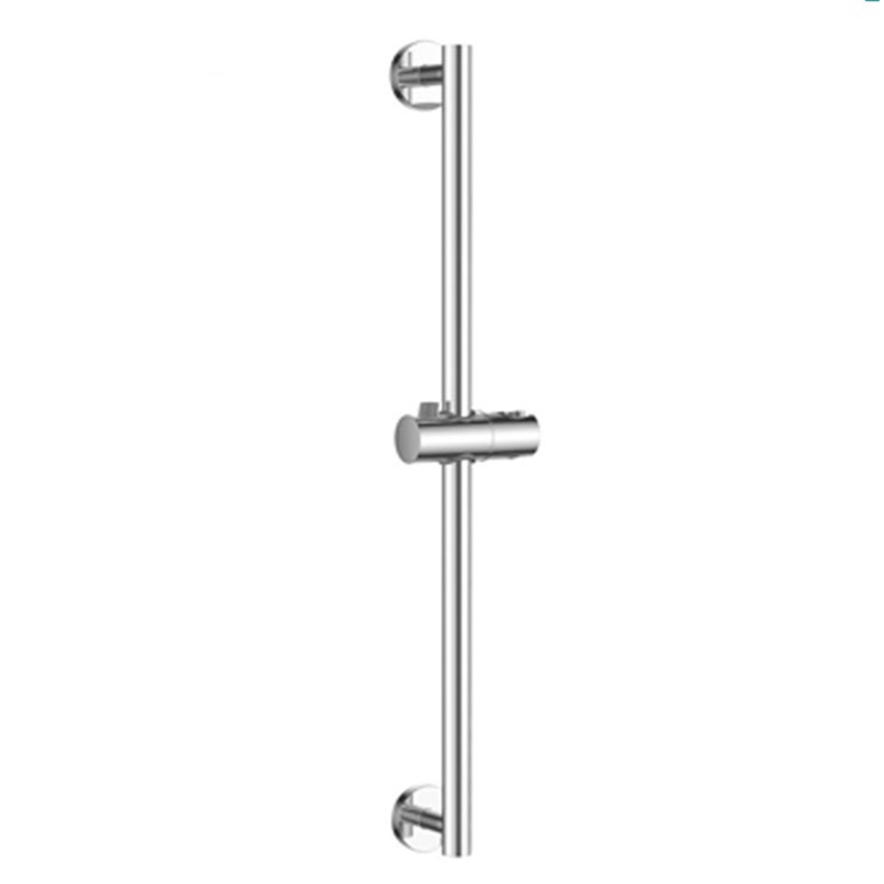 SR-3E 25.6 inch Brass Round Designed Shower Slider Bar