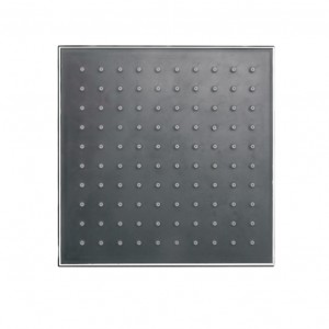 HL642ABS Single function High Pressure ABS Chromed Square Rain Shower head