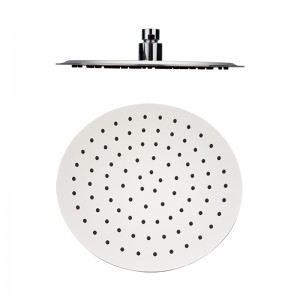 HL6307 10 inch Round Single Setting 304 Stainless Steel High Pressure Soft Spray Rain Shower Head for Bathroom