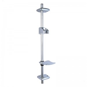 SR-2 25 Inch New Design Shower Slider Bar With Adjustable Shower Head Bracket And Dish,Surface Chromed.