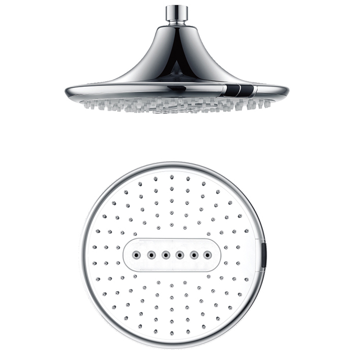 2F168 Smart Round Sensor Rain Shower Head With 2 Setting for Bathroom
