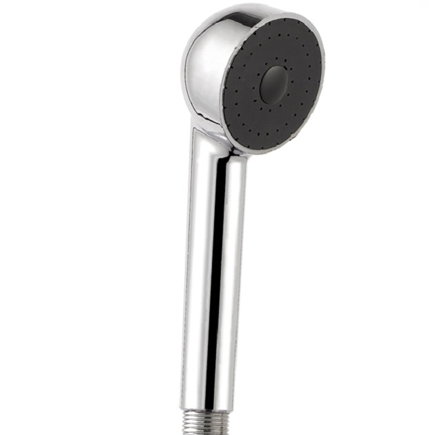 1F1028 Single Function Chromed ABS simple Hand shower head for bathroom