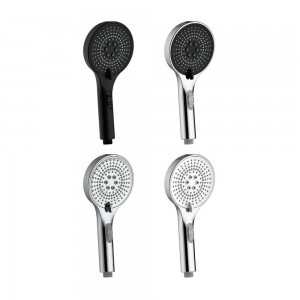 3F8181 Multi-Function High Pressure ABS Handheld Shower Head With Top Spray And ON/OFF Switch For Bathroom