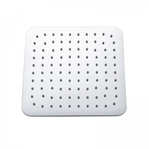 1F152    8 Inch High pressure ABS Chromed Square Rain Shower head For Bathroom