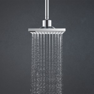 3F169 New Design 3 function Sensor Rain Shower Head timing and water temperature screen for Bathroom