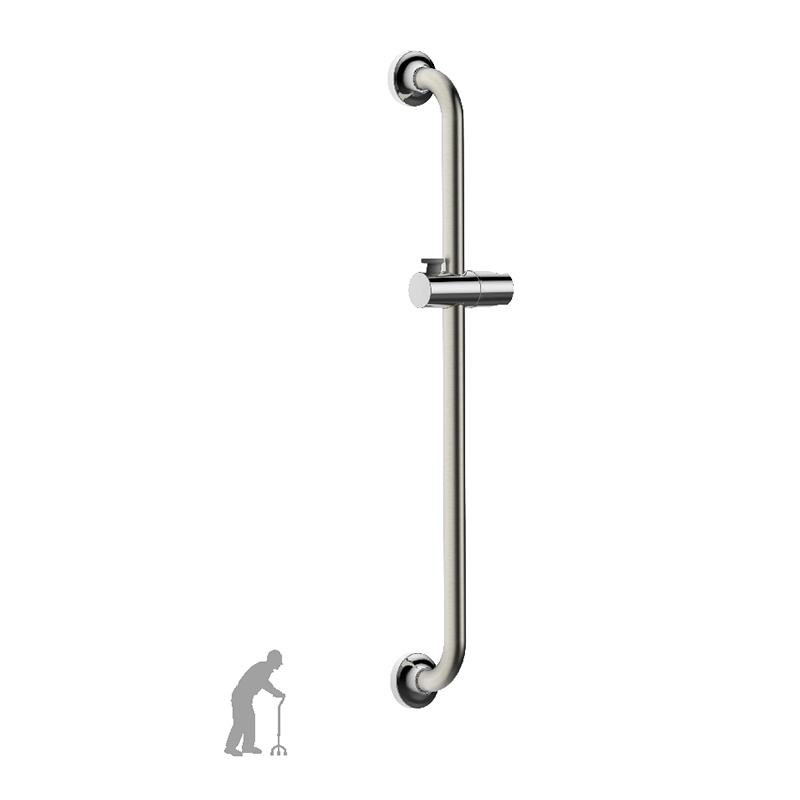 SR-15 27.5 inch wall mounted Round stainless steel Shower Slider Bar 1
