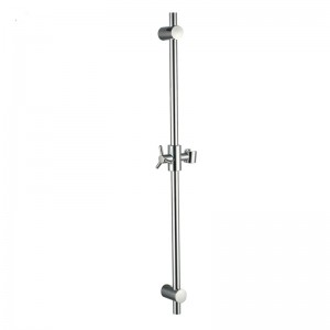 SR-3C/SR-3C-1 25.8 Inch Brass Shower Slider Bar With Adjustable Shower Bracket ,Surface Chromed