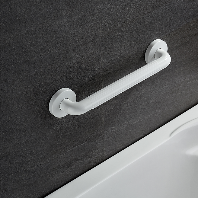 HL-F001/F002/F003 Wall mounted White ABS grab bar
