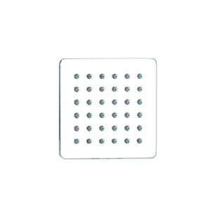HL6310 Wall Mounted 4 inch Single Function Square 304 Stainless Steel Ultra-thin High Pressure Rain Shower Head for Bathroom