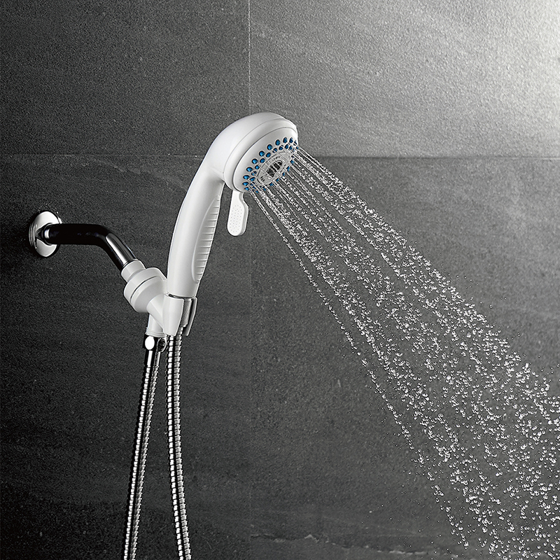 3F5678-HD7  High Pressure 3 Setting ABS Chromed Shower Head Set  For Bathroom