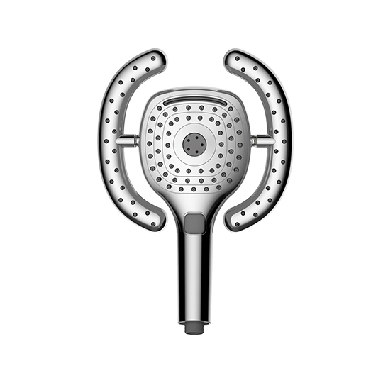 ZM8818 Magnetic Auto-Switch Dual Shower Head with handheld Spray Shower head Kit for Bathroom