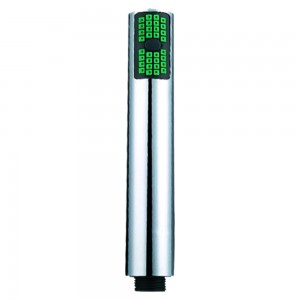 1F1818-36 Single Function Chromed ABS Cylindrical  Handheld portable shower head