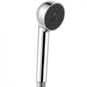 1F1028 Single Function Chromed ABS simple Hand shower head for bathroom