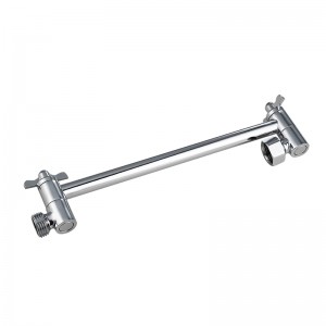 1U Wall Mounted 9 Inch Brass Shower Arm For Shower Head In Bathroom
