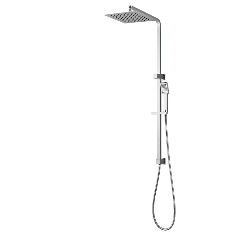 HL-3133 Brass multi Function Chromed Shower Column Set including rain shower, handheld shower for Bathroom