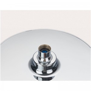 1F162   8 Inch High pressure Plastic  Chromed Round Rain Shower head For Bathroom