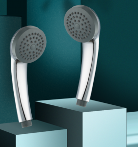 1F1058  Single Function Chromed ABS simple  Hand  shower head