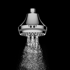4F127 Smart Sensor Rain Shower Head With 4 Function with Colorful LED light  for Bathroom