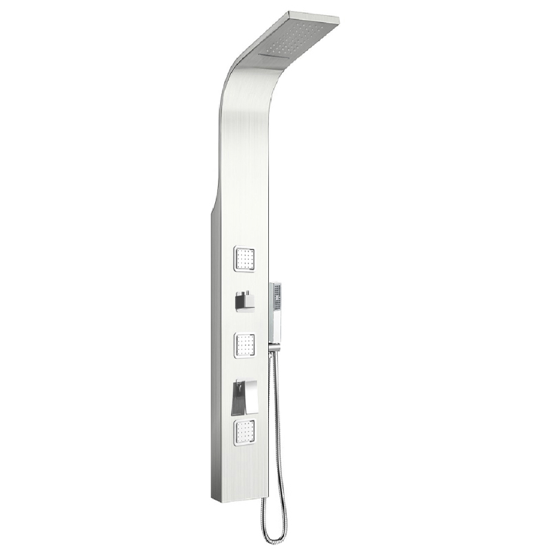 HL-2320 Huale Shower Panel tower system in stainless steel 301 material for Home Hotel Resort