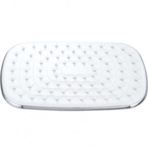 1F650W High Pressure big size ABS Rectangle Rain Shower head For Bathroom