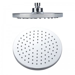 HL660  Luxury High Pressure ABS Chromed Round Rain Shower head For Bathroom