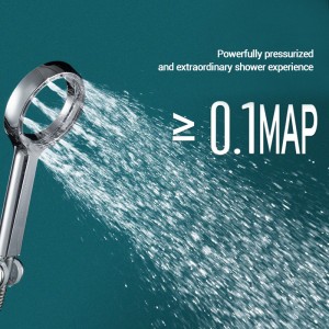 1F8003 One Function Plastic High Pressure Handheld Shower Head With Bubble