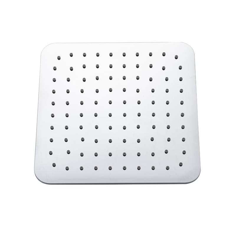 1F152    8 Inch High pressure ABS Chromed Square Rain Shower head For Bathroom
