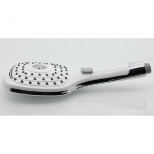 3F8818W Three Function Modern ABS White Handheld shower head with cUPC certificate