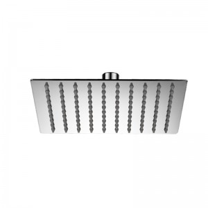HL6302  Ultra-Thin Design 8″ Stainless Steel Flow Rainfall Square Shower Head Full Body Coverage