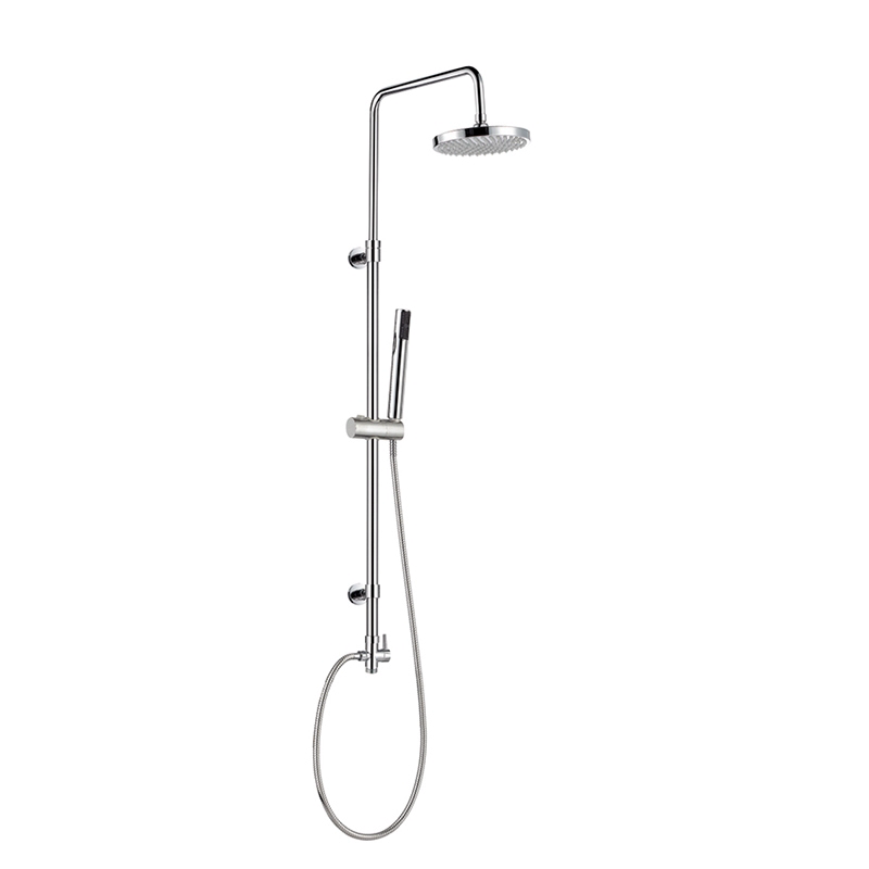 Brass multi Function Shower Column Set including round rain shower ,handheld shower for Bathro