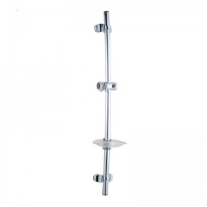 SR-3A 31.7 inch Brass Designed Shower Slider Bar With Adjustable Handheld Shower Head Holder